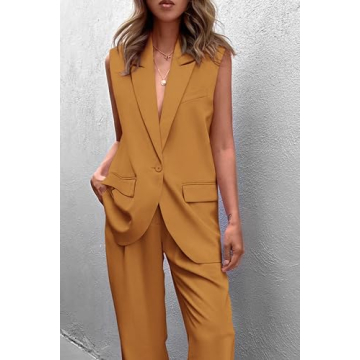 Stylish PRETTYGARDEN Women's Business Suit Set for Versatile Wear