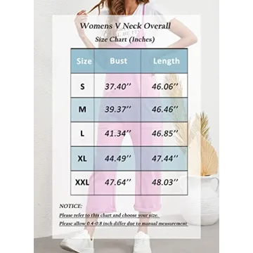 Nirovien Oversized Jumpsuits for Women with Pockets