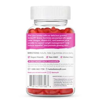 Vegan Apple Cider Vinegar Gummies for Weight Support