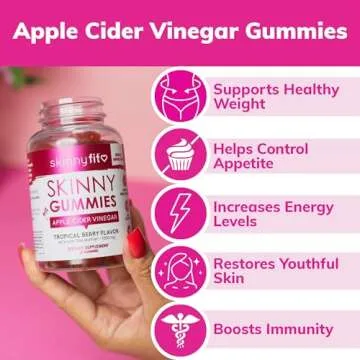Vegan Apple Cider Vinegar Gummies for Weight Support