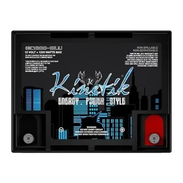 Kinetik 1200W AGM Car Audio Power Battery Solution