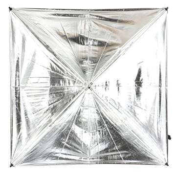 Versatile Photoflex 45" Adjustable Silver Umbrella