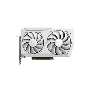 ZOTAC GAMING GeForce RTX 3070 Twin Edge OC White Edition LHR 8GB GDDR6 256-bit 14 Gbps PCIE 4.0 Gami...