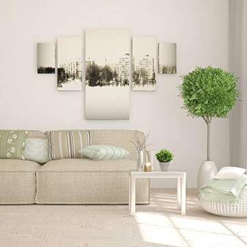 3 Pack Mini Potted Plants Artificial Eucalyptus Green Grass Greenery in Pots Small Houseplants 9.1" Tall for Indoor Office Tabletop Décor Centerpiece