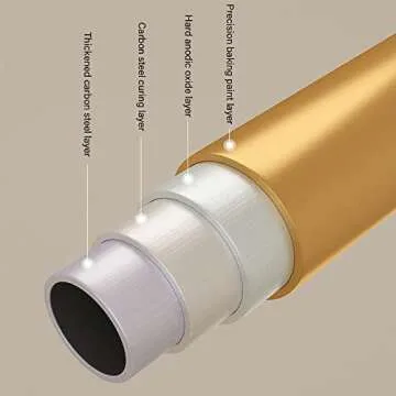 Gold Clothing Rack with Marble Base for Stylish Organization