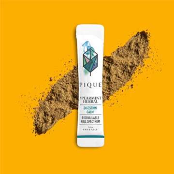 Pique Organic Mint Tea Crystals for Healthy Digestion