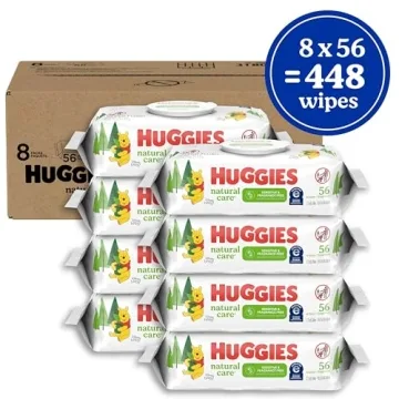 Huggies Natural Care Baby Wipes - Unscented & Hypoallergenic