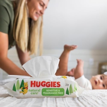 Huggies Natural Care Baby Wipes - Unscented & Hypoallergenic