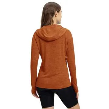 TBMPOY Women’s UPF 50+ Sun Protection Hoodie - Lightweight Outdoor Gear