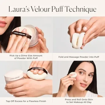 Laura Mercier Velour Puff for Flawless Makeup Application