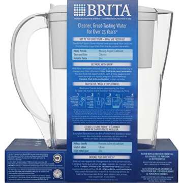Brita Space Saver Water Filter Pitcher