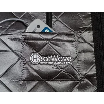 Heatwave Rejuvenator Portable Personal Sauna with FAR Infrared Carbon Panels, Heated Floor Pad, Canvas Chair