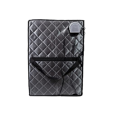 Heatwave Rejuvenator Portable Personal Sauna with FAR Infrared Carbon Panels, Heated Floor Pad, Canvas Chair