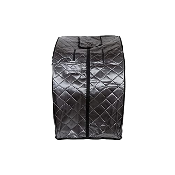 Heatwave Rejuvenator Portable Personal Sauna with FAR Infrared Carbon Panels, Heated Floor Pad, Canvas Chair