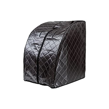 Heatwave Rejuvenator Portable Personal Sauna with FAR Infrared Carbon Panels, Heated Floor Pad, Canvas Chair