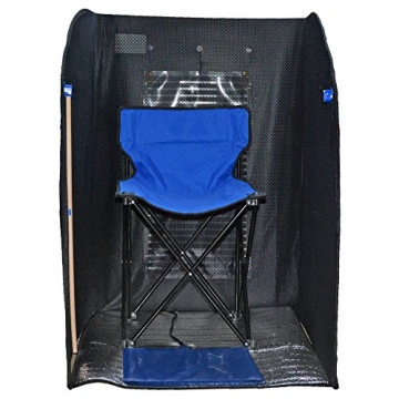 Heatwave Rejuvenator Portable Personal Sauna with FAR Infrared Carbon Panels, Heated Floor Pad, Canvas Chair