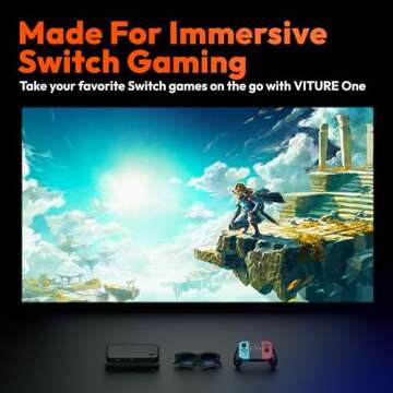 VITURE Mobile Dock, Compatible with Switch, Switch OLED, Handheld Gaming Consoles, Chromecast, Fire ...