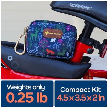 Compact First Aid Kit for Kids 60 Essentials Travel Ready