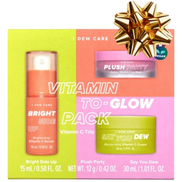 I DEW CARE Korean Skin Care Set - Vitamin To Glow Pack | Travel Size Skincare Gift Set for Teen Girl...