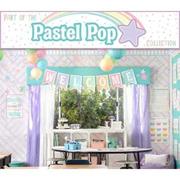 Teacher Created Pastel Pop Calendar for Classrooms