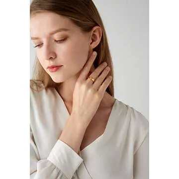 PDWZNBA Love Friendship Ring - Elegant Gift for Women