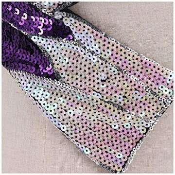 Mocure Butterfly Sequin Crop Top for Parties and Raves
