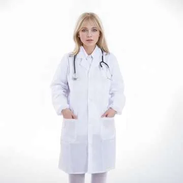 mifengda Unisex Scientist Doctor Costume for Adults and Kids
