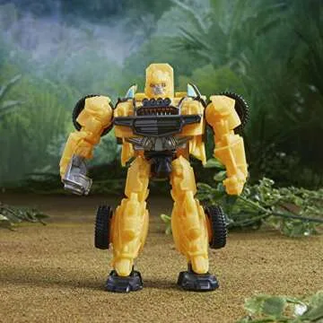 Transformers Toys Rise of The Beasts Movie Beast Alliance Battle Changers Bumblebee Action Figure, Ages 6 and Up, 4.5 inch