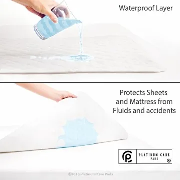 Platinum Care Pads Reusable Bed Underpad for All Ages