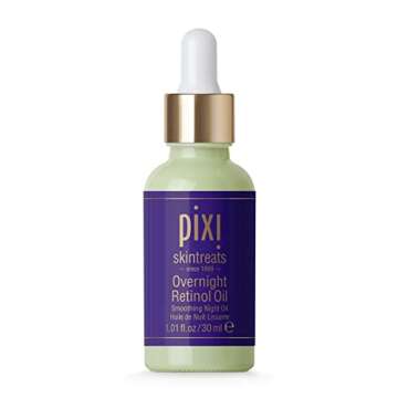 Pixi Beauty Overnight Retinol Oil | Smoothing Night Oil | Peptides Help Firm & Revitalize Skin | Imp...