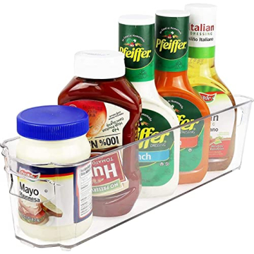 HOOJO Fridge Organizer Bins Set of 8 for Kitchen Storage