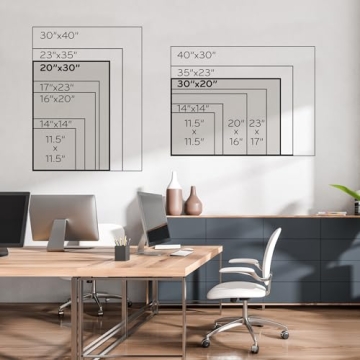 U Brands 30x20 Farmhouse Linen Bulletin Board for Stylish Organization