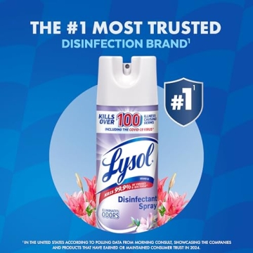 Lysol Disinfectant Spray for Complete Sanitization