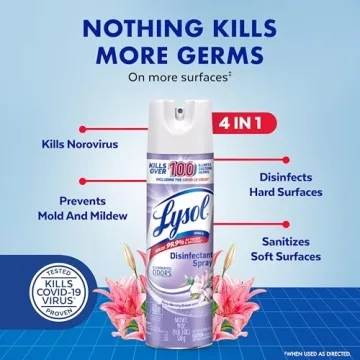 Lysol Disinfectant Spray for Complete Sanitization