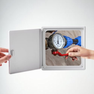 EASY-EXS Access Panel 6x6 Durable Plastic White