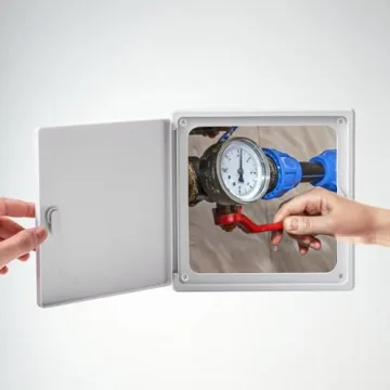 EASY-EXS Access Panel 6x6 Durable Plastic White