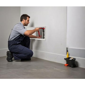 EASY-EXS Access Panel 6x6 Durable Plastic White