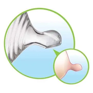 NUK Simply Natural Replacement Nipples, Fast Flow, 2pk
