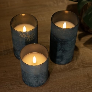 Mingfuxin Remote Flameless Candles for Home & Events