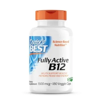 Doctor's Best Vegan B12 1500mcg - Boost Energy & Mood Naturally