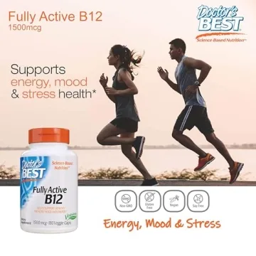 Vegan B12 1500mcg for Energy & Mood Support - Doctor's Best
