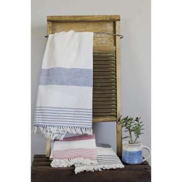 Handwoven Fair Trade 100% Cotton Kitchen Towel