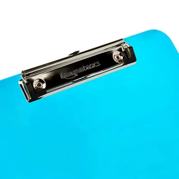 Colorful Lightweight Clipboards by Amazon Basics, Pack of 6