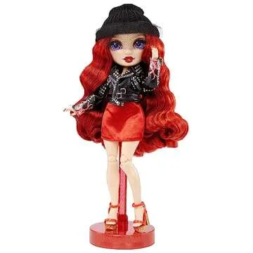 Rainbow High Fantastic Fashion Ruby Anderson - Red 11” Fashion Doll and Playset with 2 Complete Doll Outfits, and Fashion Play Accessories, Great Gift for Kids 4-12 Years Old