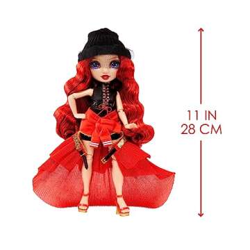 Rainbow High Fantastic Fashion Ruby Anderson - Red 11” Fashion Doll and Playset with 2 Complete Doll Outfits, and Fashion Play Accessories, Great Gift for Kids 4-12 Years Old