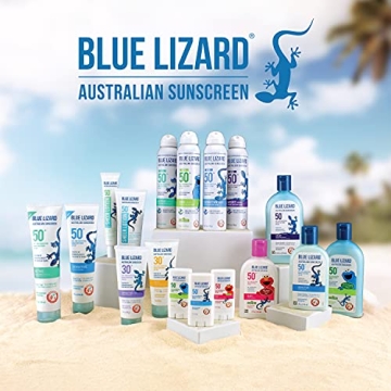 BLUE LIZARD Sensitive Sunscreen SPF 30+, 3 Fl Oz, Unscented