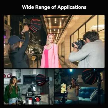 SmallRig Mini Parabolic Softbox RA-D30 29cm Quick Release, Compatible with SmallRig RC 60B COB LED Video Light