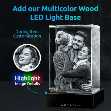 3D Crystal Dog Memorials for Pet Lovers