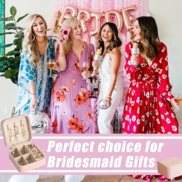 Mini Travel Jewelry Case for Women - Perfect Organizer Gifts