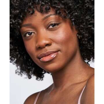 Wander Beauty Lip Retreat Oil - Tan Lines (Mauvey Nude) - 4 in 1 Tinted Lip Oil + Moisturizing Lip Gloss With Avocado, Vitamin E & Rosehip - Hydrating Luxurious Lip Care for Dry Lips - 0.33 fl oz